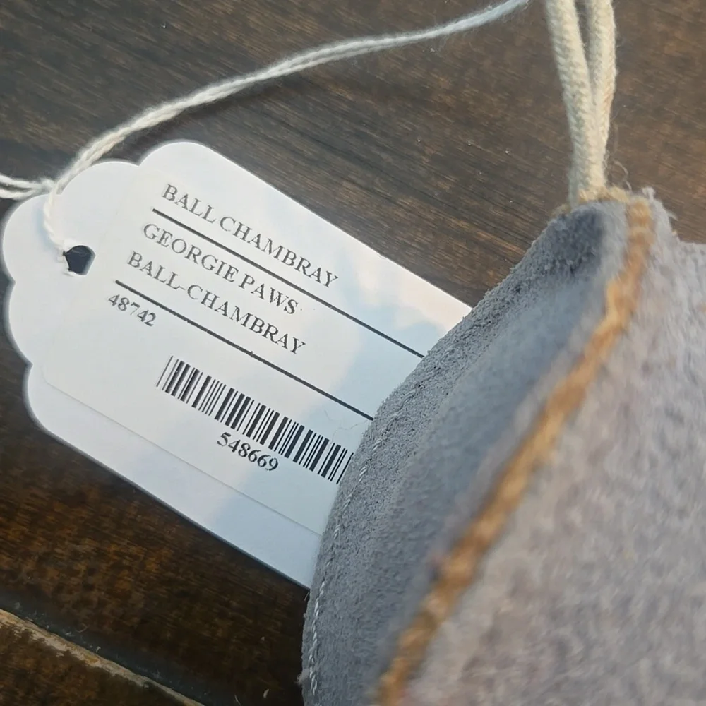 Georgie Paws Ball Chambray NWT